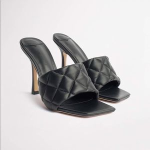 Tony Bianco Betty Sandals Black Sheep Nappa 7